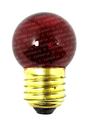 TW  Red Clear (O) Light Bulb G40508(2)