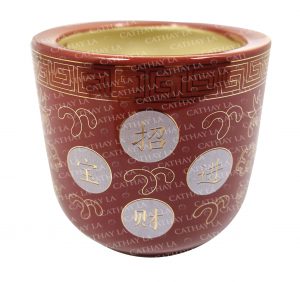 Golden Red Incense Pot RF0021