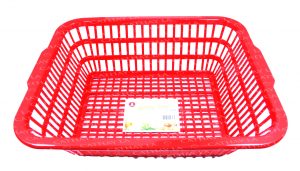 RED A A 827 Square Colander