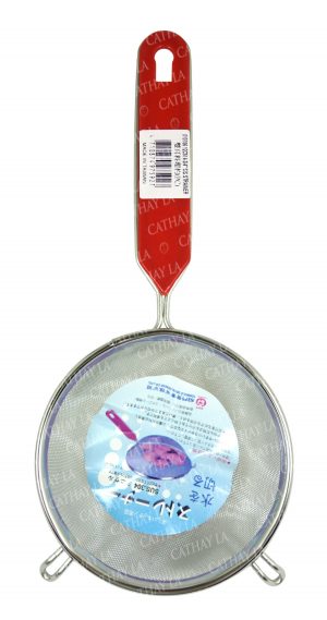 TOMBOLO  (Red) 4-3/4" Fine Strainer