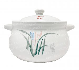 CONSU  #42 White Ceramic Pot C2012