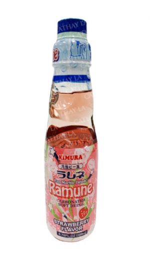 KIMURA  Ramune Strawberry Drink