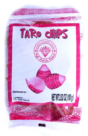 Q-DIAMOND Taro Chip (Clear Bag)