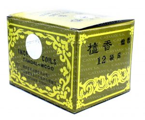 CHINA  Sandalwood Incense Coils