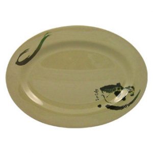 SHUN TA 3310 FS / Deep oval plate