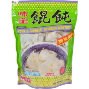 WC  Pork Spinach Wonton #73290