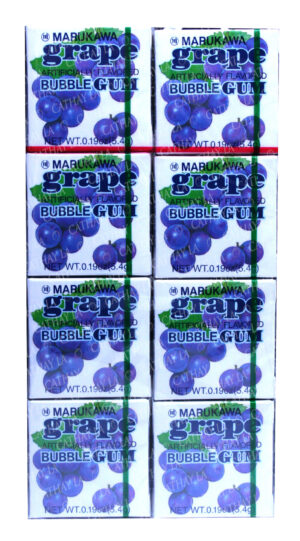JAPAN #704 Gum Grape 8 pc