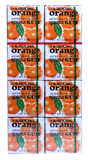 JAPAN #701 Gum Orange 8 pc