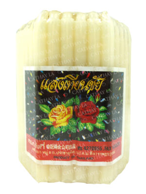 THAI  4' White Candle