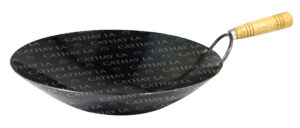 TW  13' Wood Handle Wok