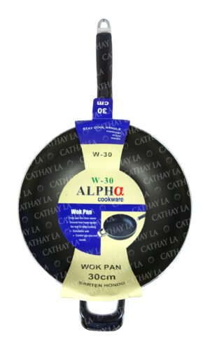 ALPHA   W-30 cm WOK PAN