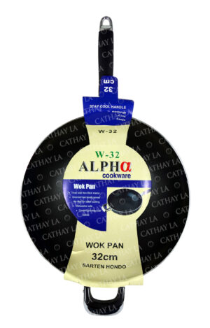 ALPHA   W-32 cm WOK PAN