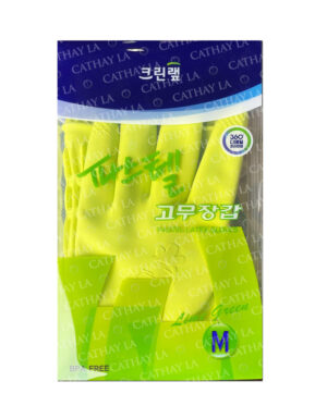KOREAN  Rubber Glove-M Green