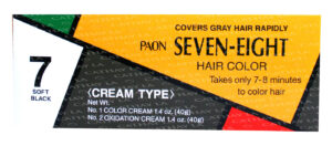 PAON  No Comb #7 Soft Black