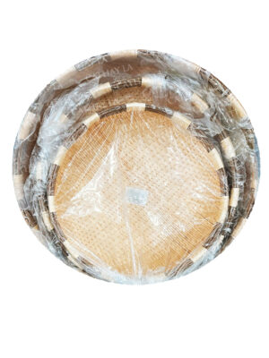 White Bamboo Basket (XL)