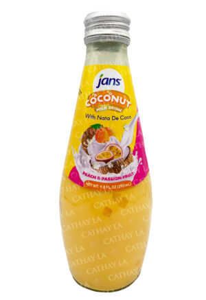 JANS  MILK PEACH PASSION Drink (GLASS)