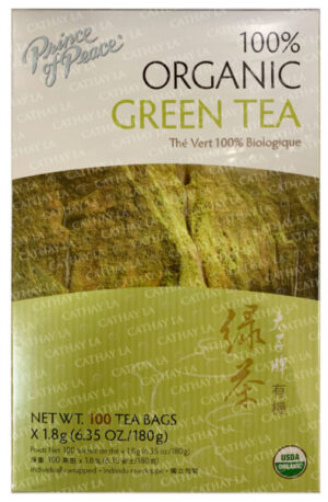 PRINCE  ORGANIC Green Tea 13206