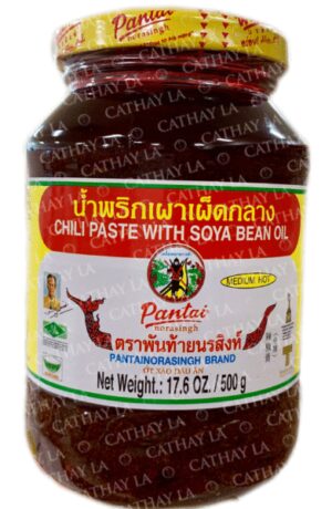 PANTAI  Chili Paste Bean Oil (12-Glass)