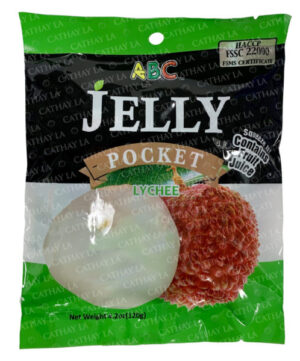 ABC BAG-Pocket Jelly Lychee