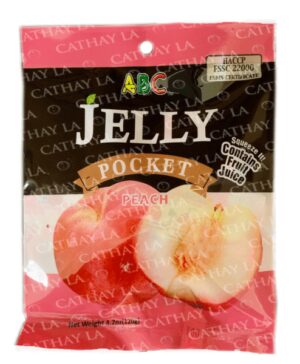 ABC BAG-Pocket Jelly Peach