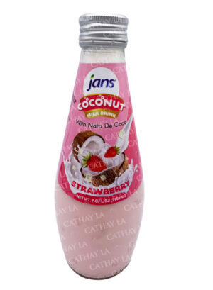JANS  MILK STRAWBERRY Drink (GLASS)