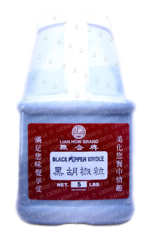LH  WHOLE BLACK Pepper (JAR)