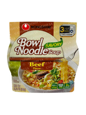 N-SHIM  BOWL- Savory Beef Noodle