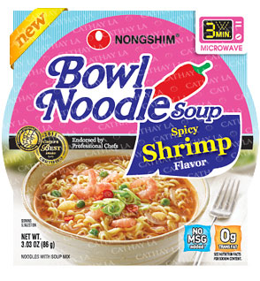 N-SHIM  BOWL-Spicy Shrimp NDL