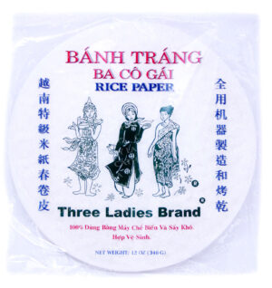 3 LADIES  16 cm Rice Paper #7807